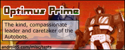 Click to see what Autobot you could be!